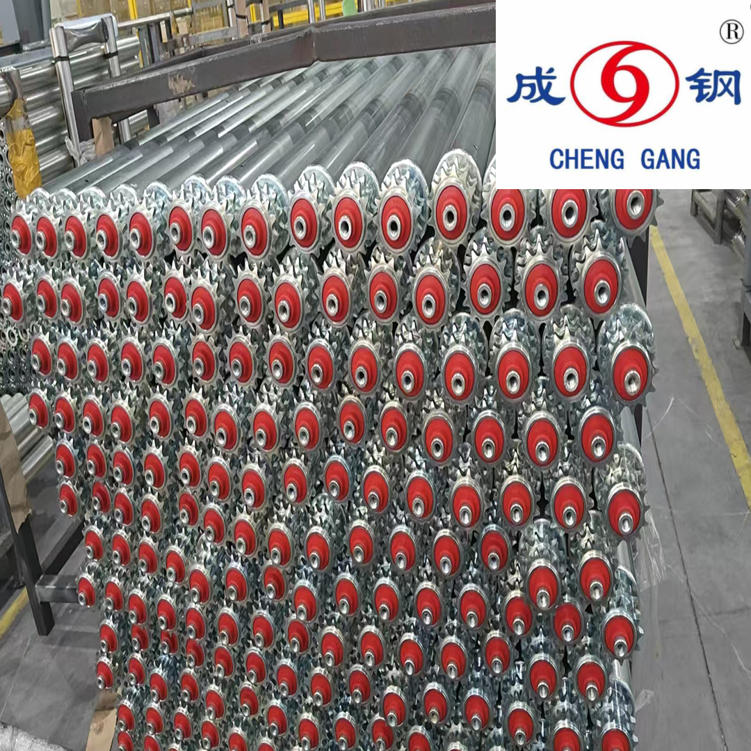 Gravity Steel Conveyor Roller for Food, Medical, Logistics, Conveyor System Gravity Steel Conveyor Roller for Food, Medical, Logistics, Conveyor System