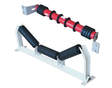 Conveyor Belt Return Rubber Disc Comb Idler Roller