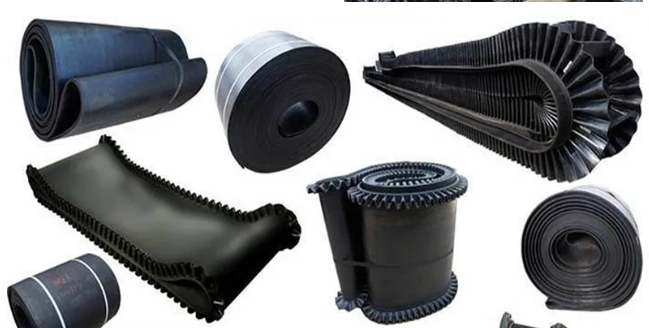 Conveyor Belt Black Steel Cord Rubber Apply to Stone Coal