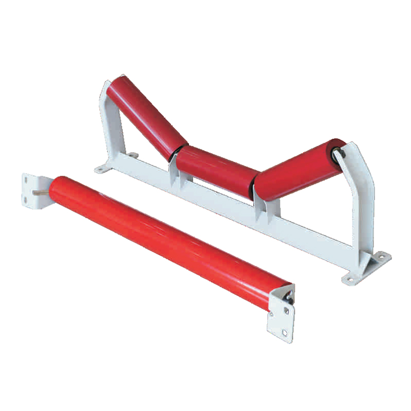 What type of roller is used in conveyor belt?