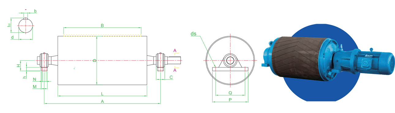 External Motorized Pulley