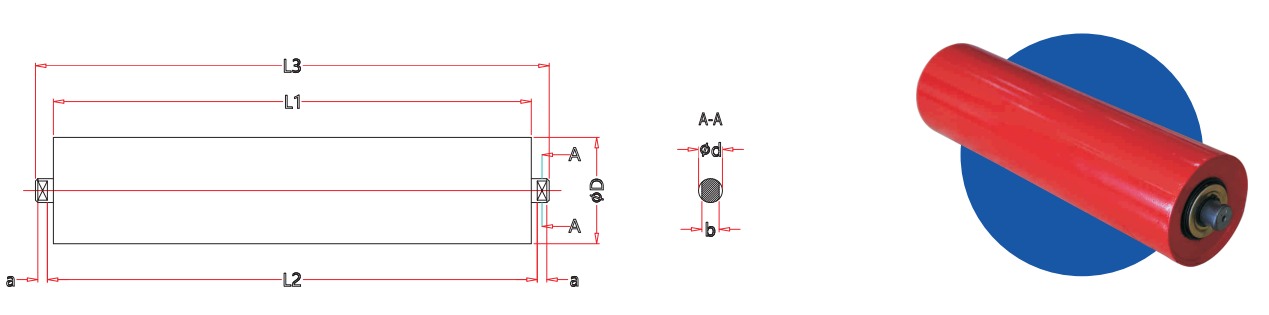 Parallel Carrying Roller