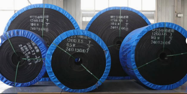 Conveyor Belt Black Steel Cord Rubber Apply to Stone Coal
